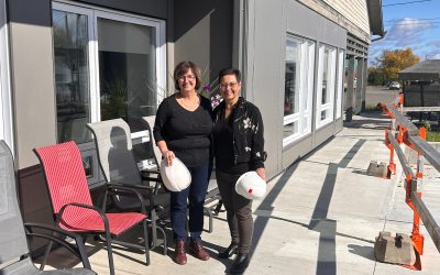 Nancy Goulet, Accélératrice de projets immobiliers communautaires en habitation collective dans la MRC Avignon pour le Groupe Ressource en Logements Collectifs